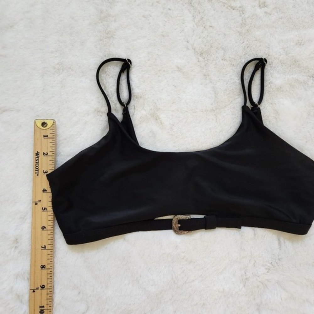 Shein cut out crop bikini top in black🎈 - Picture 4 of 7